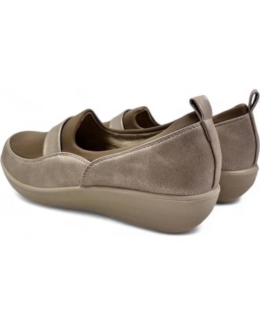 Chaussures TIMBOS  pour Femme MOCASIN CUNA MUJER MOKA 130543  BEIGE