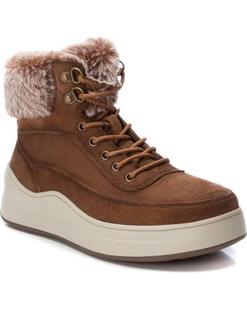 Woman Mid boots REFRESH BOTINES PLANOS 172120 MUJER CAMEL  BEIGE