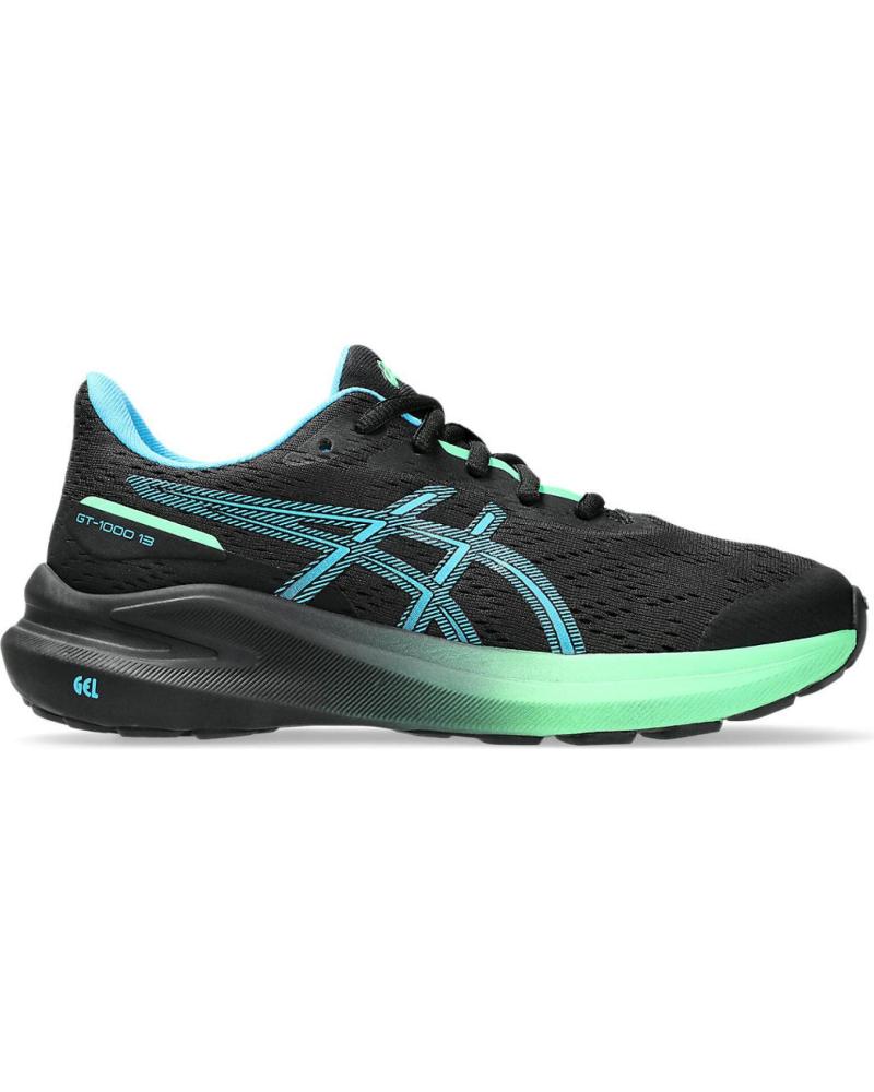 Zapatillas Deporte De Mujer ASICS ZAPATILLAS RUNING GT 1000 13 GS 1014A343 NEGRO