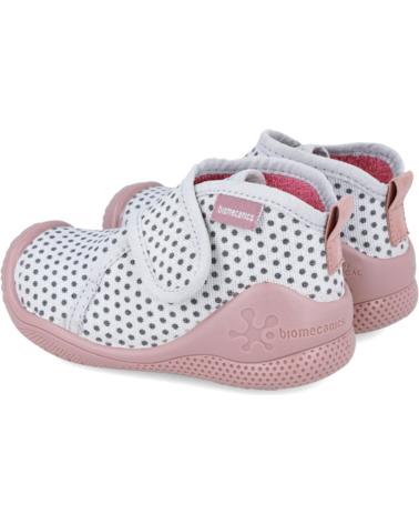 Baby BIOMECANICS  für Mädchen PANTUFLAS PARA NINA 241157 TOPOS  BLANCO
