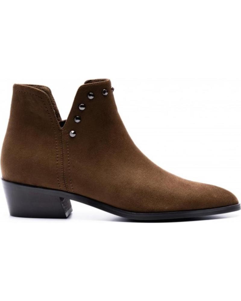 Botins CORINA  de Mulher BOTIN RASO  CASTANHO