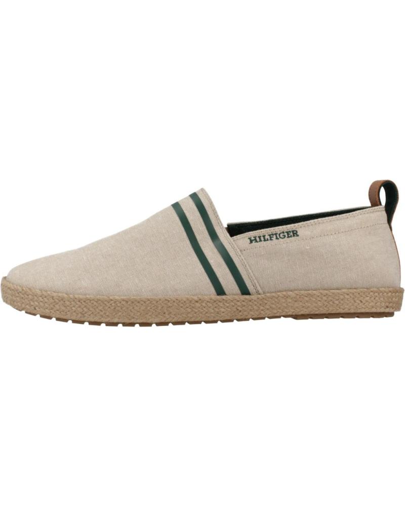 Scarpe TOMMY HILFIGER  per Uomo ALPARGATAS ESPADRILLE C CHAMBRAY  BEIGE