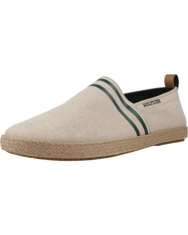 Scarpe TOMMY HILFIGER  per Uomo ALPARGATAS ESPADRILLE C CHAMBRAY  BEIGE