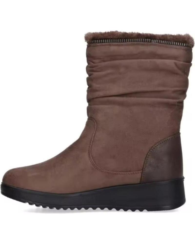 Botas AMARPIES  de Mujer BOTA CREMALLERA PARA MUJER AJH27167 COLOR  TAUPE
