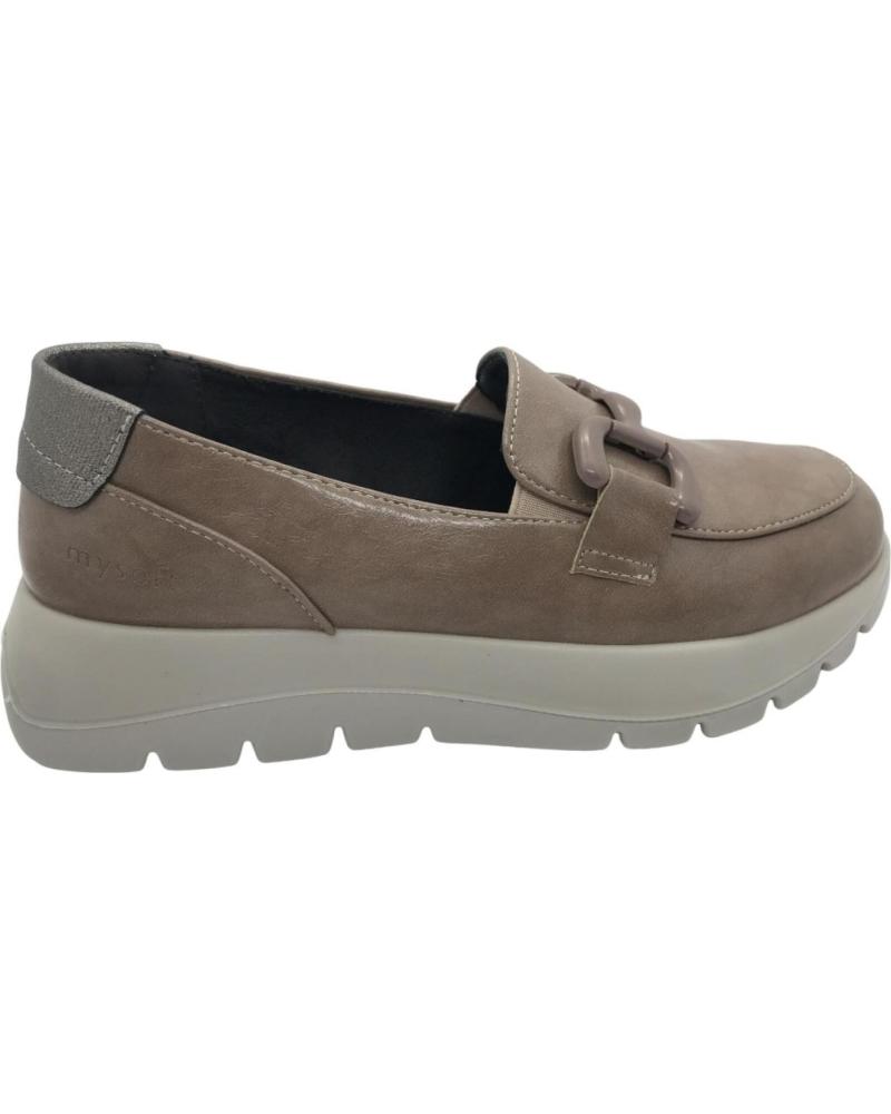 Scarpe MYSOFT  per Donna ZAPATO MOCASIN MUJER 24M623  TAUPE