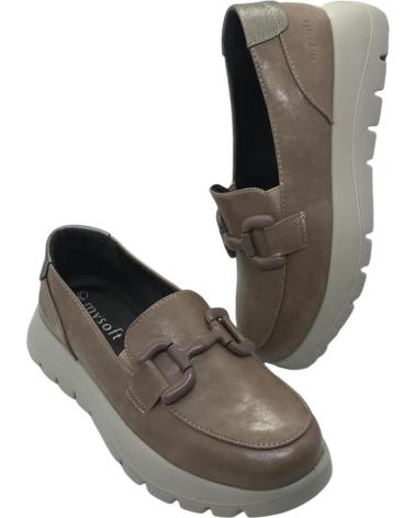Scarpe MYSOFT  per Donna ZAPATO MOCASIN MUJER 24M623  TAUPE