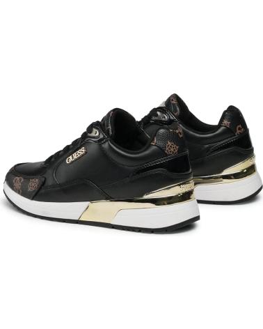 Sportschuhe GUESS  für Damen MOXEA-ACTIVE LADY-LEATHER LIKE FL5MOX FAL12 NEGRO  MARRóN