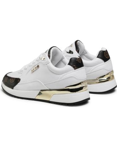 Zapatillas deporte GUESS  de Mujer MOXEA-ACTIVE LADY-LEATHER LIKE FL5MOX FAL12  BLANCO