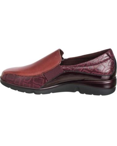 PITILLOS LOAFERS 10000 BURGUNDY WITH SIDE ELASTICS ROJO
