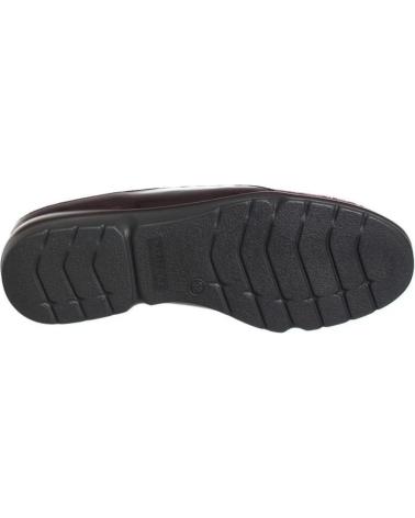 PITILLOS LOAFERS 10000 BURGUNDY WITH SIDE ELASTICS ROJO