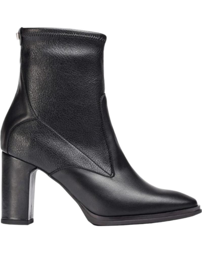Botins WONDERS  de Mulher BOTAS PIEL NEGRAS  ISY-JUNEAU-NEGRO