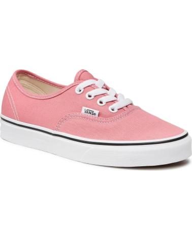 Scarpe sport VANS OFF THE WALL  per Donna VANS AUTHENTIC ROSETTE-TRUE WHITE  ROSA