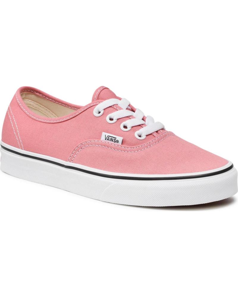 Scarpe sport VANS OFF THE WALL  per Donna VANS AUTHENTIC ROSETTE-TRUE WHITE  ROSA