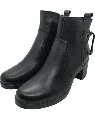Botins MYSOFT  de Mulher BOTIN PIEL MUJER 24M821  NEGRO