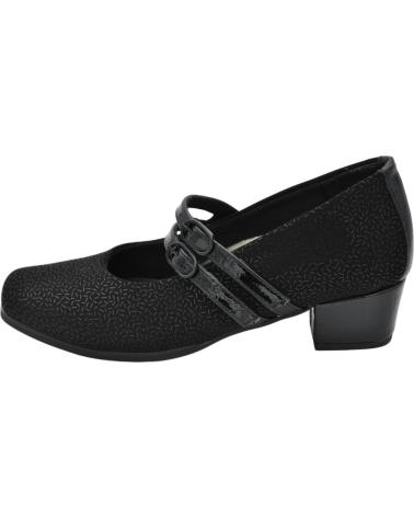 Zapatos de Mujer D`CUTILLAS DOCTOR CUTILLAS - SALON DE PIEL PARA MUJER PARA PLANTILLAS NEGRO