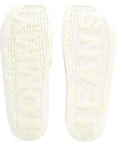 TOMMY JEANS EM0EM01191 TCR WHITE SLIDE SANDALS BLANCO