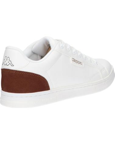 Sapatilhas KAPPA  de Homem 361K7MW TANGO  A1X WHITE-BLUEDK-BROWN BRIQUE