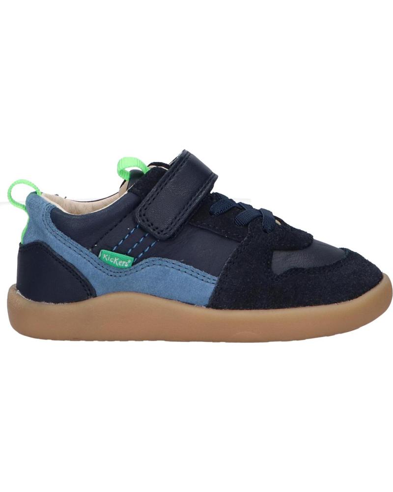 Sneaker KICKERS  für Junge 972580-10 KICKFRESHI  103 MARINE BLEU