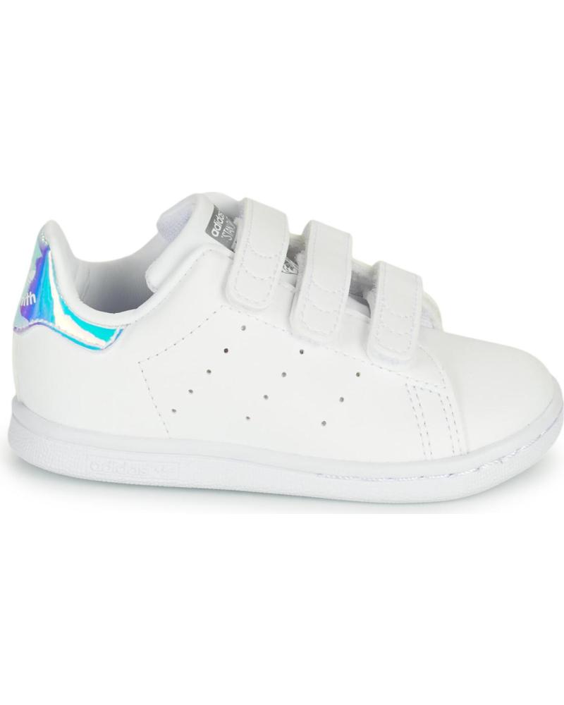 girl Trainers ADIDAS ADIDAS STAN SMITH CF I  BLANCO