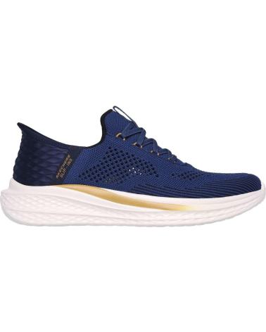 Scarpe sport SKECHERS  per Uomo 210810 ZAPATILLAS CASUAL DE HOMBRE SLIP  AZUL MARINO