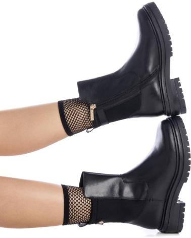 Boots CARMELA  für Damen 161778 BOTAS DE MUJER PIEL  NEGRO