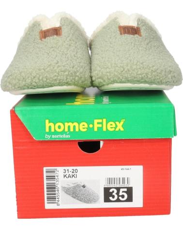 Hausschuhe NORTEÑAS  für Damen 31-20  KAKI