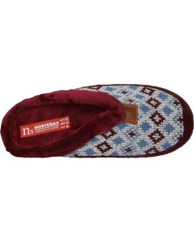 Hausschuhe NORTEÑAS  für Damen 35-192  BURDEOS