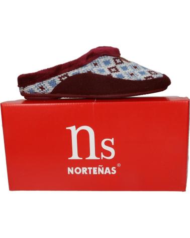 Hausschuhe NORTEÑAS  für Damen 35-192  BURDEOS