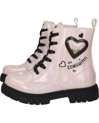 Botines CONGUITOS  de Niña COSH244005  ROSA