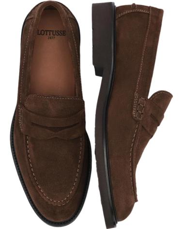 Chaussures LOTTUSSE  pour Homme BALTIMORE LL07367-009  MARRóN