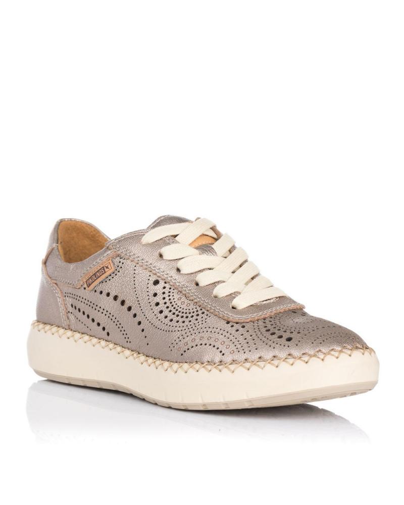 Zapatos de Mujer PIKOLINOS ZAPATOS DE SPORT W6B-6996 METALIZADO DORADO