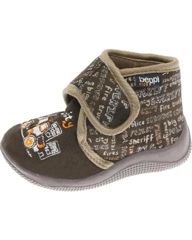 Pantoufles BEPPI  pour Fille et Garçon PANTUFA  BROWN