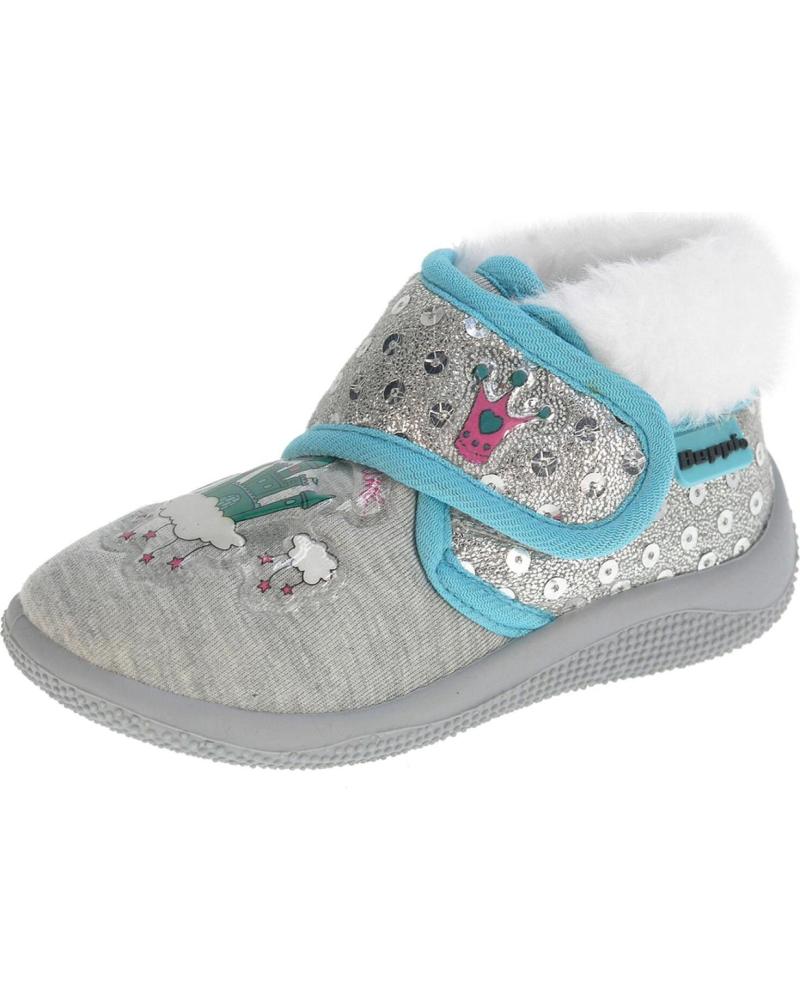 Hausschuhe BEPPI  für Mädchen und Junge PANTUFA  GREY
