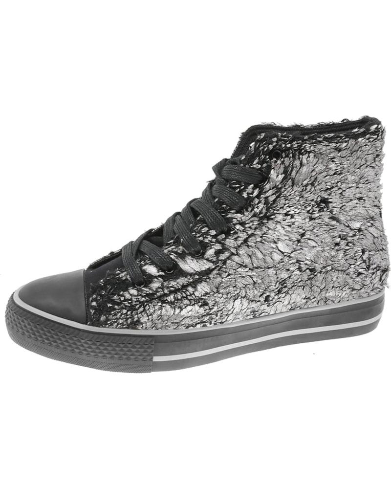 Esportes  de Mulher BEPPI BOTA LONA SILVER