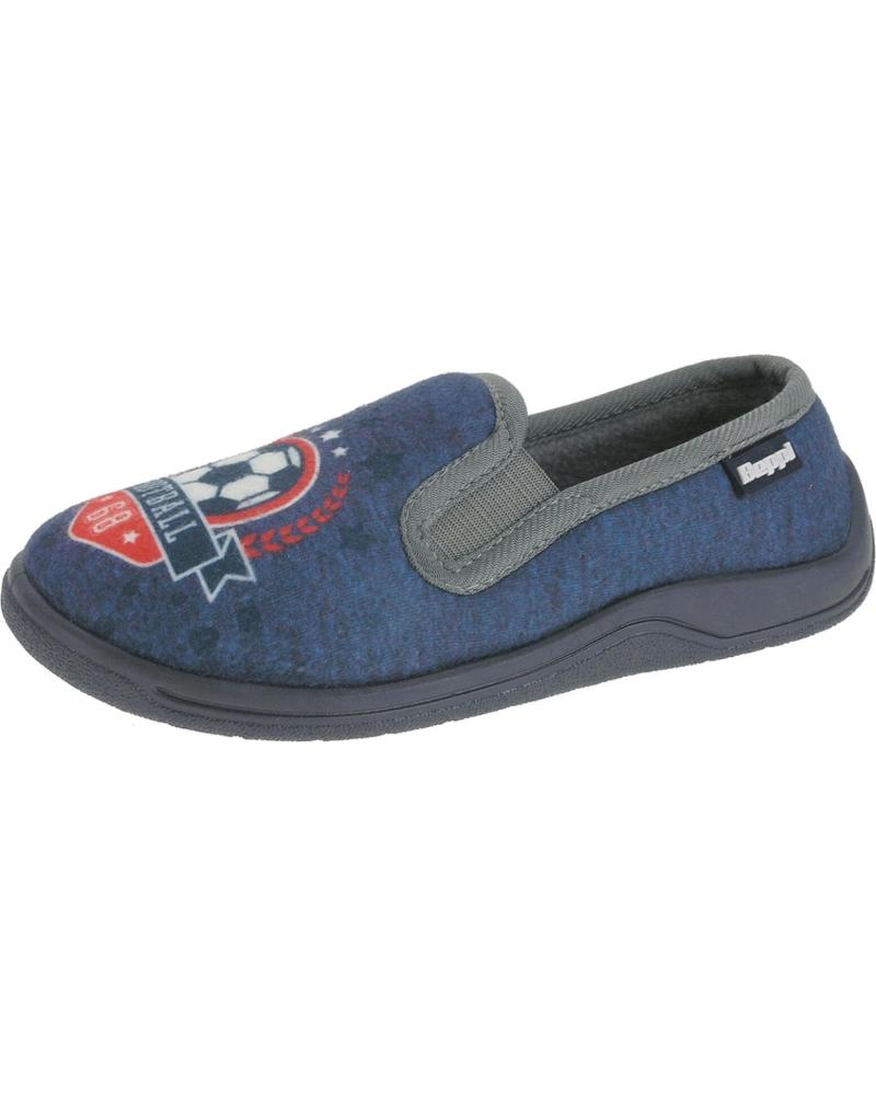 Hausschuhe BEPPI  für Mädchen und Junge PANTUFA  NAVY BLUE