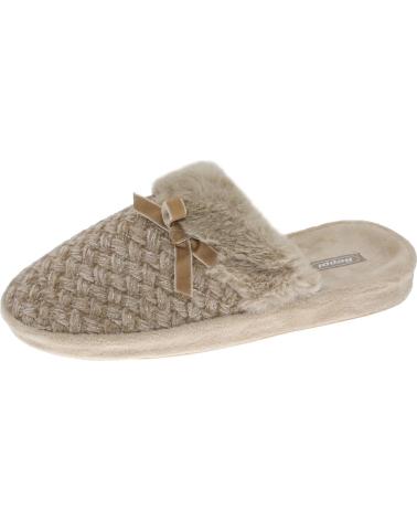 Pantufas BEPPI  de Mulher CHINELO INTERIOR  BEIGE