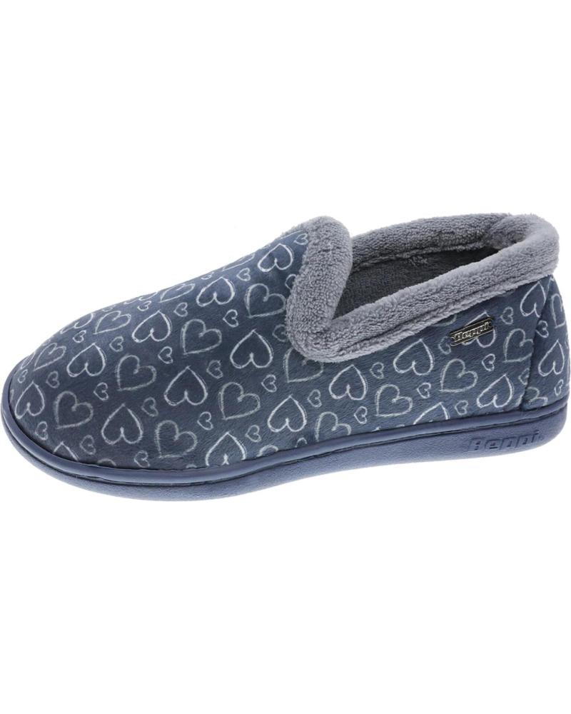 Pantufas BEPPI  de Mulher PANTUFA  NAVY BLUE