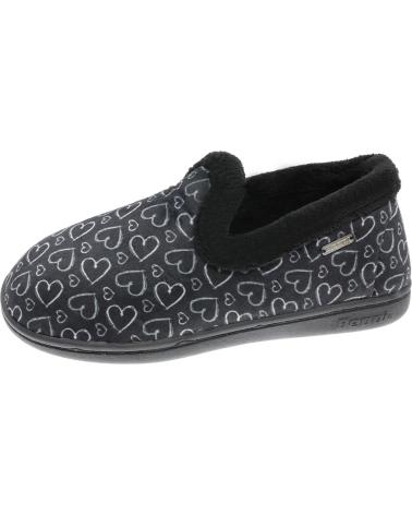 Woman House slipers BEPPI PANTUFA  BLACK