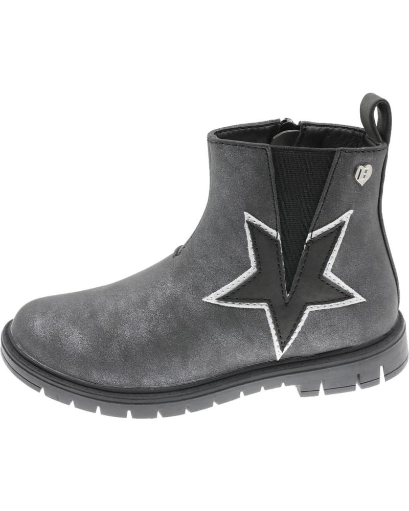 girl Mid boots BEPPI BOTA CASUAL  SILVER