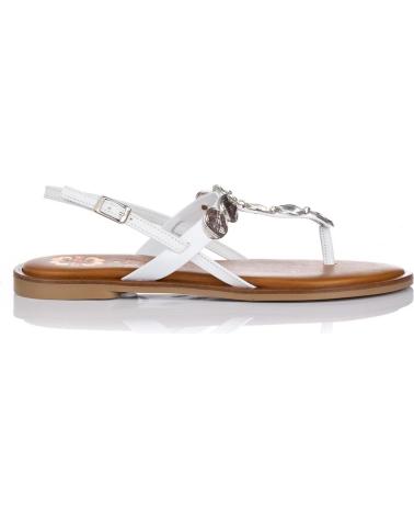 Sandalen PORRONET  für Damen SANDALIAS PLANAS 2821  BLANCO