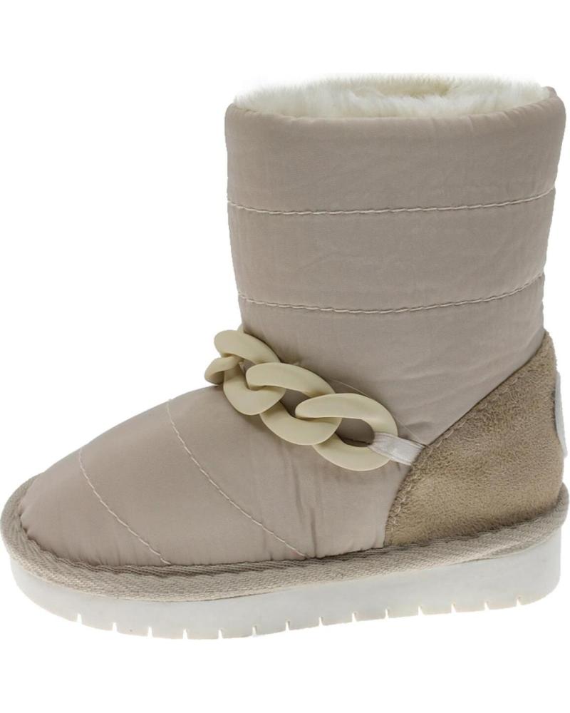 Boots BEPPI  für Mädchen BOTA CASUAL  BEIGE