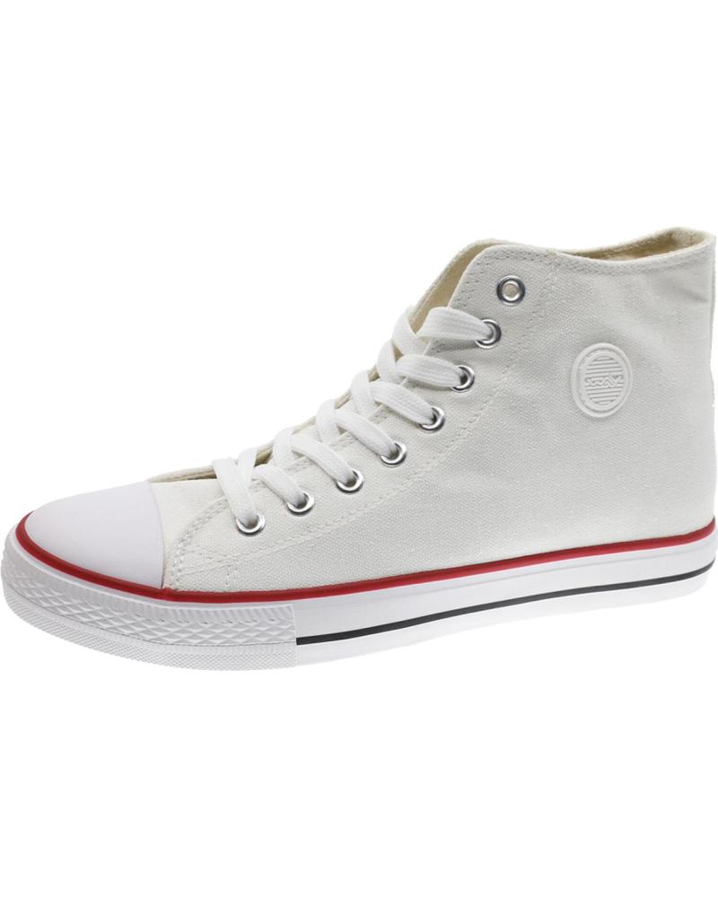 Esportes  BEPPI  de Mulher e Menina e Menino BOTA LONA  WHITE