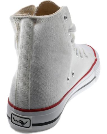 Esportes  BEPPI  de Mulher e Menina e Menino BOTA LONA  WHITE