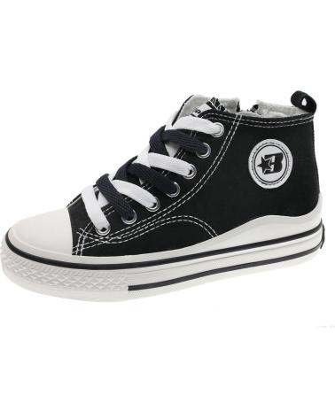 Deportivas de Niña y Niño BEPPI BOTA LONA BLACK
