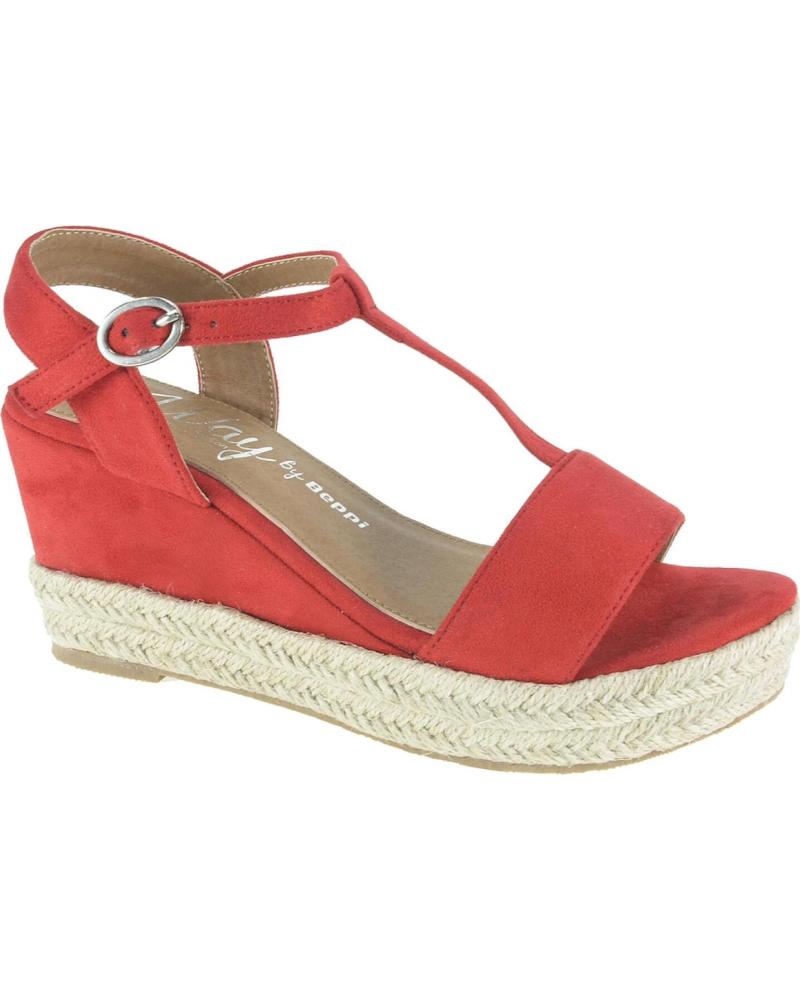 Woman Sandals BEPPI SANDALIA CASUAL C- CUNHA  RED