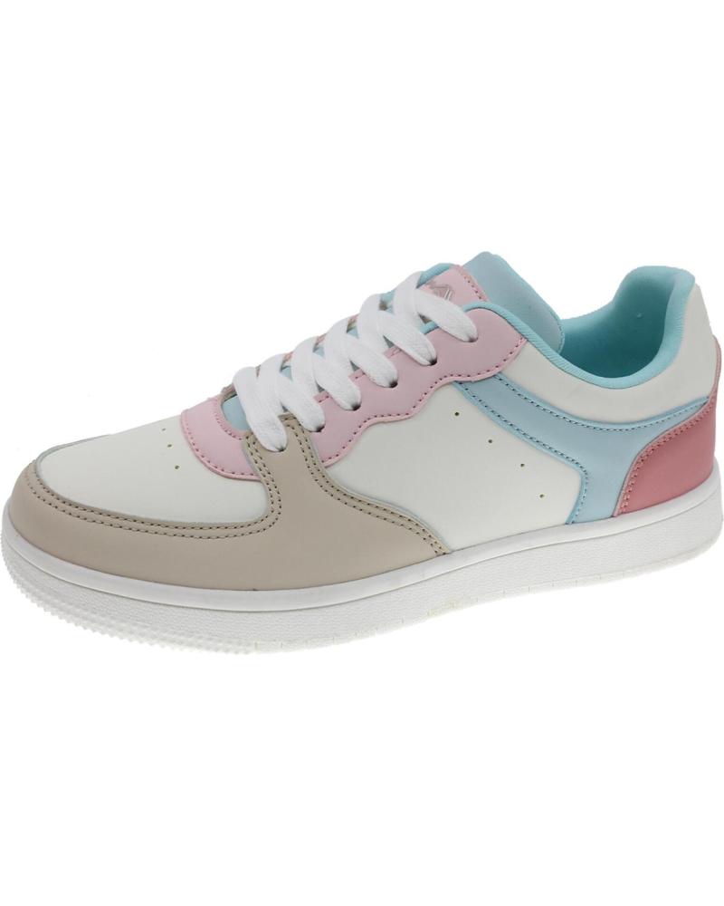 Esportes  de Mulher BEPPI SAPATO CASUAL WHITE - LIGHT BLUE