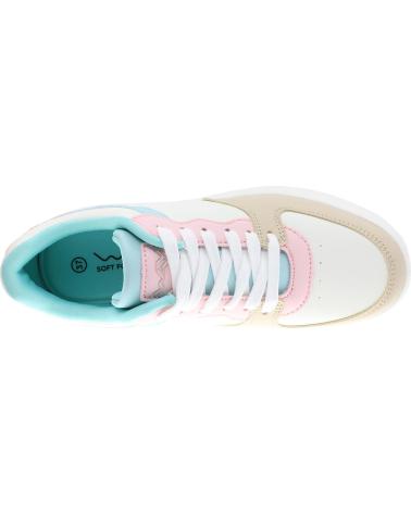 Esportes  de Mulher BEPPI SAPATO CASUAL WHITE - LIGHT BLUE