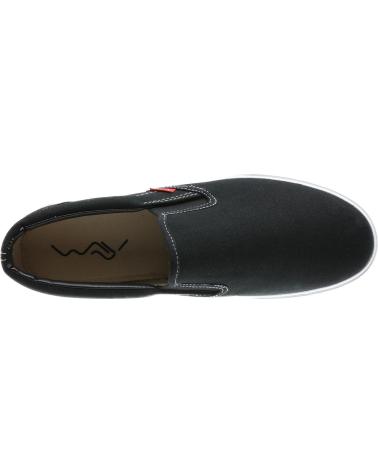 Sapatos BEPPI  de Homem SAPATO LONA  BLACK