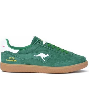 Zapatillas deporte KANGAROOS  de Mujer DEPORTIVAS DE MUJER K17-6  ANTE VERDE HANTE VERDE H