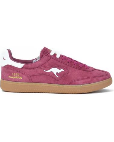Zapatillas deporte KANGAROOS  de Mujer DEPORTIVAS DE MUJER K17-5  ANTE BURDEOSANTE BURDEOS